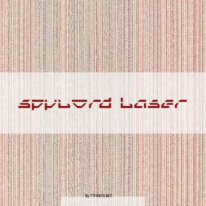 Spylord Laser example